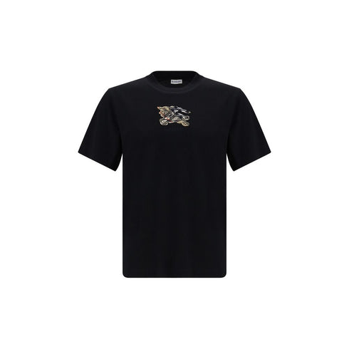Burberry Checked logo cotton T-shirt